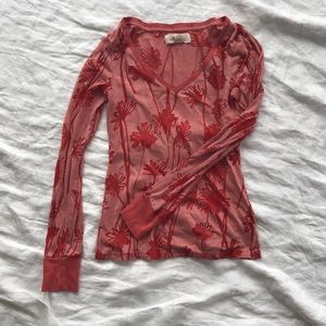 Anthropologie LILKA long sleeved shirt